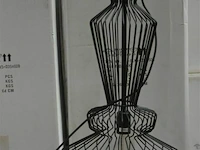 ±8 dozen x 1st designlamp zwart h=±70 cm - afbeelding 3 van  4