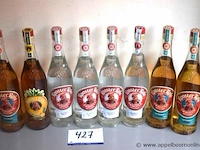 8 flessen à 70cl taquila rooster rojo 38% - afbeelding 1 van  3