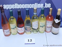 8 flessen diverse wijn - afbeelding 1 van  3
