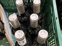 8 flessen rode wijn fabr justina de moya - afbeelding 1 van  3
