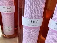 8 flessen rose wijn fabr tibo de moya - afbeelding 2 van  3