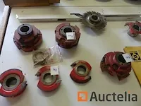 8 frezen met profielen voor chassis en platbands oertli - afbeelding 10 van  11