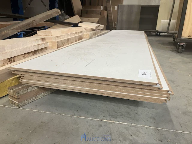 8 gemelamineerde mdf platen - afbeelding 2 van  5