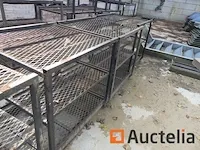 8 gewoon metalen rekken - afbeelding 2 van  4