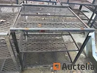 8 gewoon metalen rekken - afbeelding 3 van  4