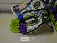 8 halloweenmaskers - afbeelding 3 van  4