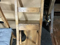 8 houten stoelen - afbeelding 3 van  3