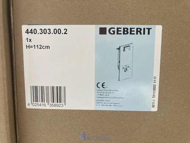 8 inbouwreservoirs geberit - afbeelding 2 van  2