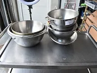 8 inox kommen - afbeelding 1 van  4