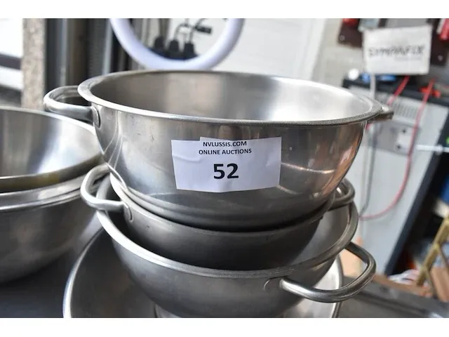 8 inox kommen - afbeelding 2 van  4