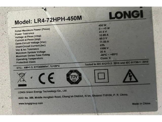8 longi zonnepanelen - afbeelding 4 van  4