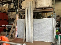 8 metalen profielen / liggers - afbeelding 1 van  1