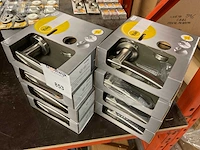 8 moderne inox deurkrukken - afbeelding 1 van  6