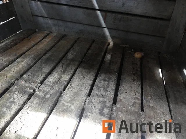 8 oude houten fruitkratten - afbeelding 4 van  6