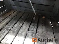8 oude houten fruitkratten - afbeelding 4 van  6