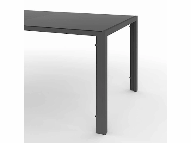 8-persoons tuinmeubelen in antraciet, grijs textileen en gehard glas - afbeelding 9 van  9