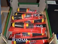8 ratelschroevendraaiers tools - afbeelding 1 van  4