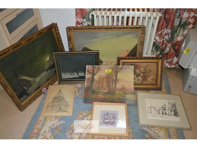 ±8 schilderijen - afbeelding 1 van  5