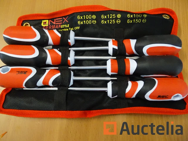 8 set 6 honex schroevendraaiers - afbeelding 2 van  3