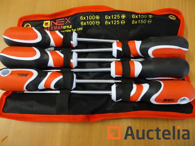8 set 6 honex schroevendraaiers - afbeelding 2 van  3