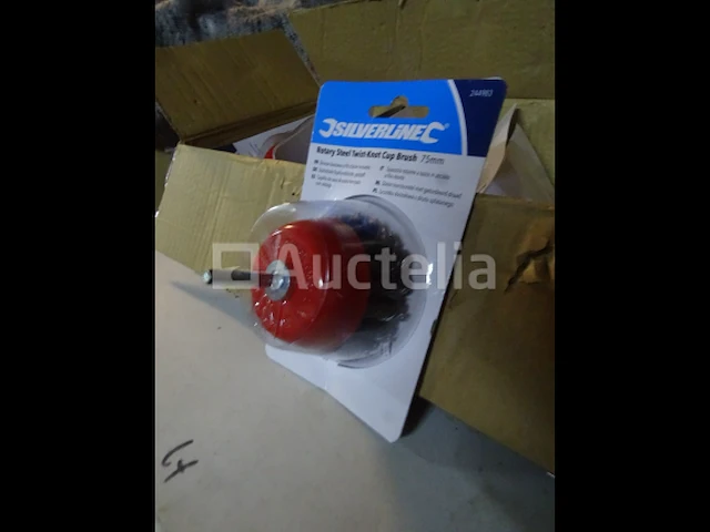 8 silverline gedraaide staaldraad boorborstels - afbeelding 2 van  5