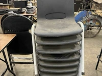 8 stapelstoelen - afbeelding 2 van  3