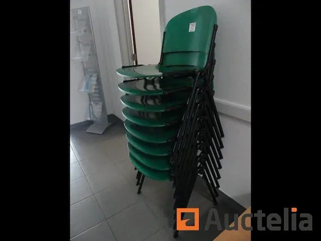 8 stoelen stapelbare - afbeelding 4 van  4