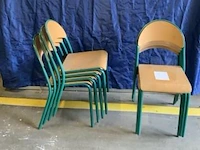 8 stoelen zithoogte 46 cm - afbeelding 1 van  2