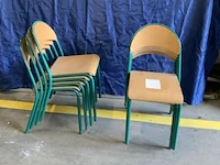 8 stoelen zithoogte 46 cm - afbeelding 1 van  2