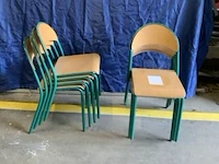 8 stoelen zithoogte 46 cm