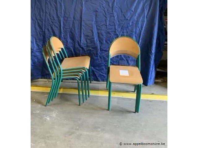 8 stoelen zithoogte 46 cm - afbeelding 1 van  2