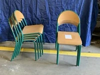 8 stoelen zithoogte 46 cm