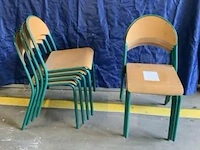 8 stoelen zithoogte 46 cm