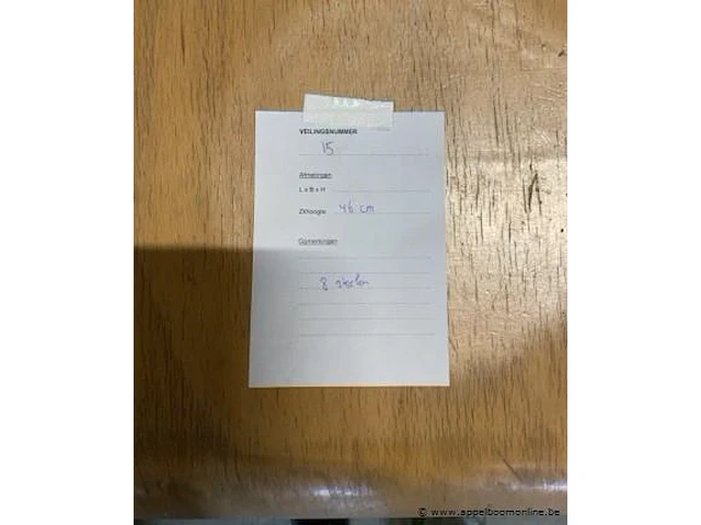 8 stoelen zithoogte 46 cm - afbeelding 2 van  2