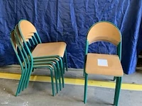 8 stoelen zithoogte 46 cm