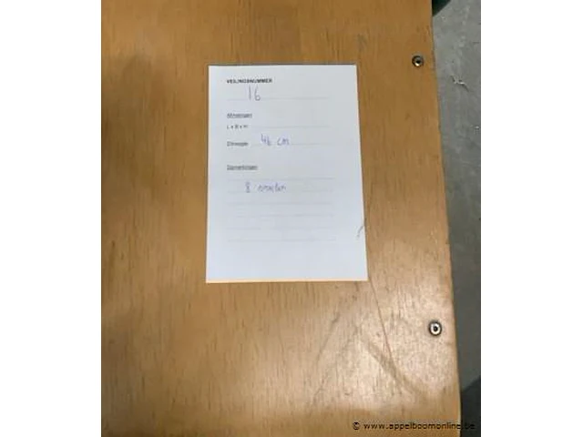 8 stoelen zithoogte 46 cm - afbeelding 2 van  2