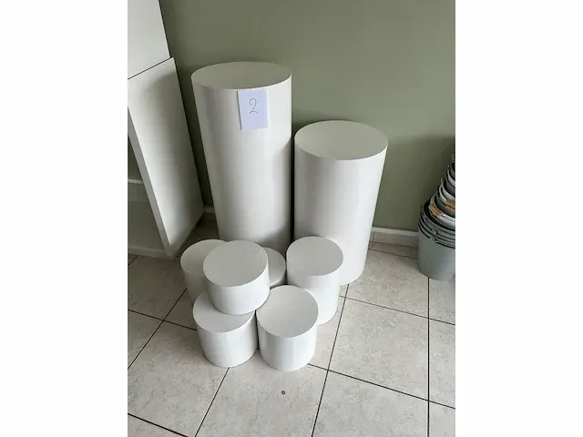 8 stuks presentatie staanders - afbeelding 1 van  2
