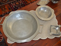 8 tinnen sierstukken, 2 sierstukjes - afbeelding 7 van  9