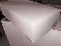 8 witte houten blokken - afbeelding 2 van  2