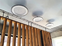 8 x 100w 3000k led ufo highbay slim waterdicht met lens - afbeelding 4 van  8