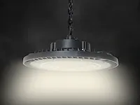 8 x 100w 5000k pro smd led ufo highbay waterdicht - afbeelding 1 van  4
