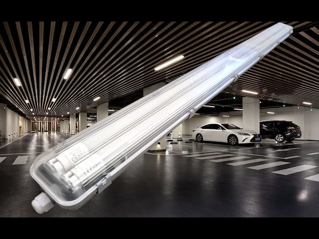 8 x 120cm dubbele led tl t8 armaturen waterdicht - afbeelding 6 van  9