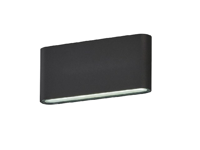 8 x 12w led wandlamp duo licht zwart warm wit waterdicht - afbeelding 3 van  10