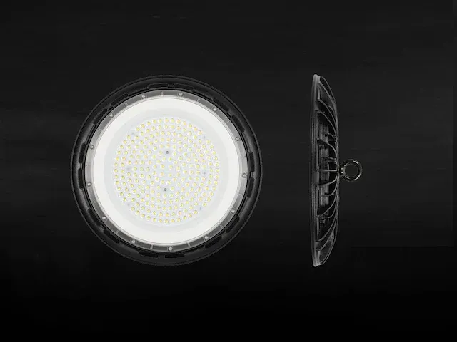 8 x 130w 5000k led ufo highbay slim design waterdicht - afbeelding 2 van  5