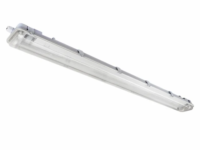 8 x 150cm pro dubbele led tl t8 armaturen waterdicht met reflectoren - afbeelding 1 van  9