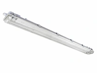 8 x 150cm pro dubbele led tl t8 armaturen waterdicht met reflectoren - afbeelding 1 van  9