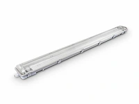 8 x 150cm pro dubbele led tl t8 armaturen waterdicht met reflectoren - afbeelding 2 van  9