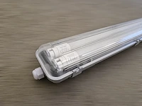 8 x 150cm pro dubbele led tl t8 armaturen waterdicht met reflectoren - afbeelding 3 van  9