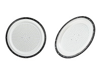 8 x 150w 3000k led ufo highbay slim waterdicht met lens - afbeelding 3 van  8