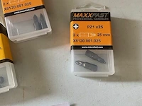 8 x 2 stuks maxxfast bitsen pz1 x25mm - afbeelding 3 van  3